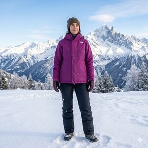 The North Face Vintage Sgt. Pepper Jacket In Magenta Size Small